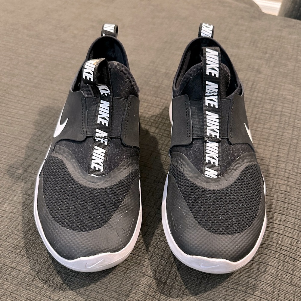 NIKE slip-ons, size 3 big kids, size 5 women